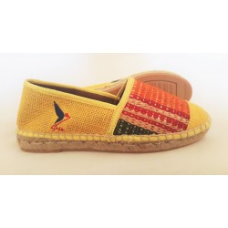 Limbe, espadrille for women made with raffia and jute