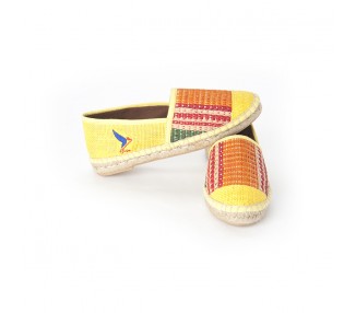 Limbe, espadrille for women made with raffia and jute